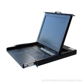 1u Rack Mount Single Port 15" TFT LCD Console (KVM-1501 series)